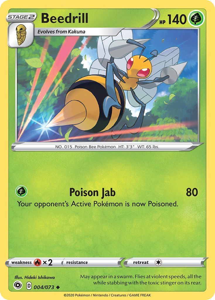 Beedrill - Futuri Campioni 004/073 [ Italiano / Inglese ]
