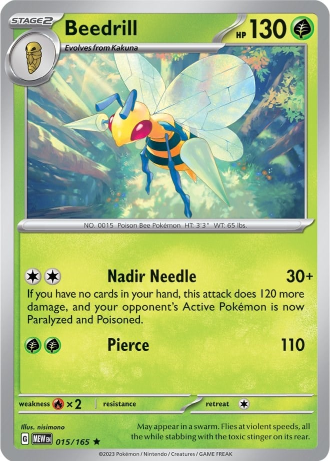 Beedrill - 151 015/165 [ Italiano / Inglese ]