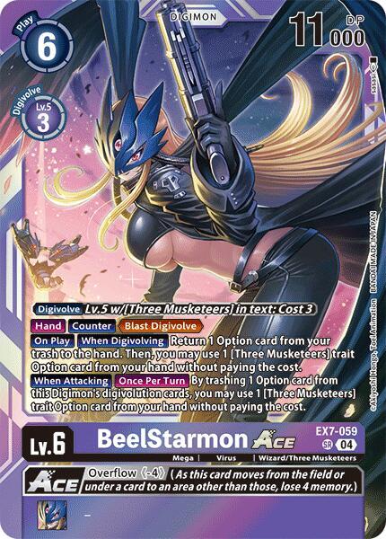 BeelStarmon ACE EX7-059 [ Inglese / Giapponese ]