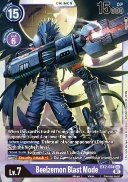 Beelzemon Blast Mode EX2-074 [ Inglese / Giapponese ]