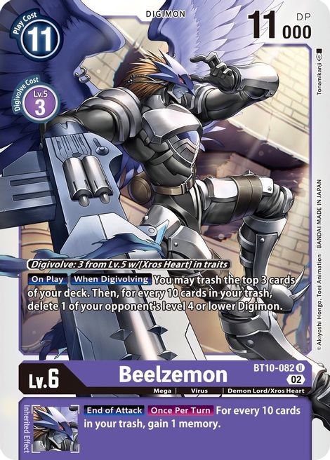 Beelzemon BT10-082 [ Inglese / Giapponese ]