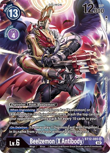 Beelzemon BT12-085 [ Inglese / Giapponese ]