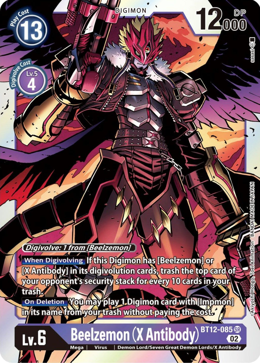 Beelzemon BT12-086 [ Inglese / Giapponese ]