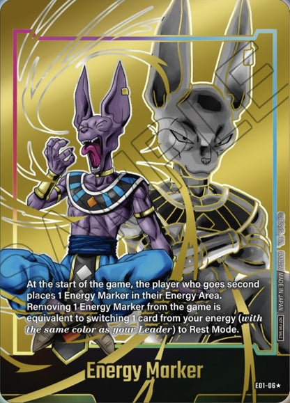 "Beerus" Energy Marker E-01 [ Inglese / Giapponese ]