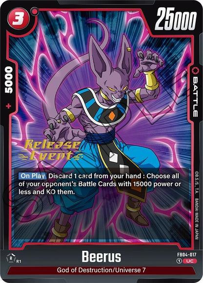 Beerus FB04-017 [ Inglese / Giapponese ]