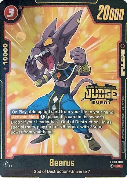 Beerus FB03-018 [ Inglese / Giapponese ]