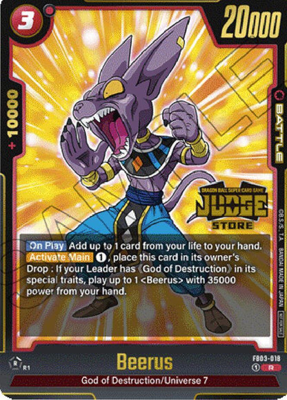 Beerus FB03-018 [ Inglese / Giapponese ]