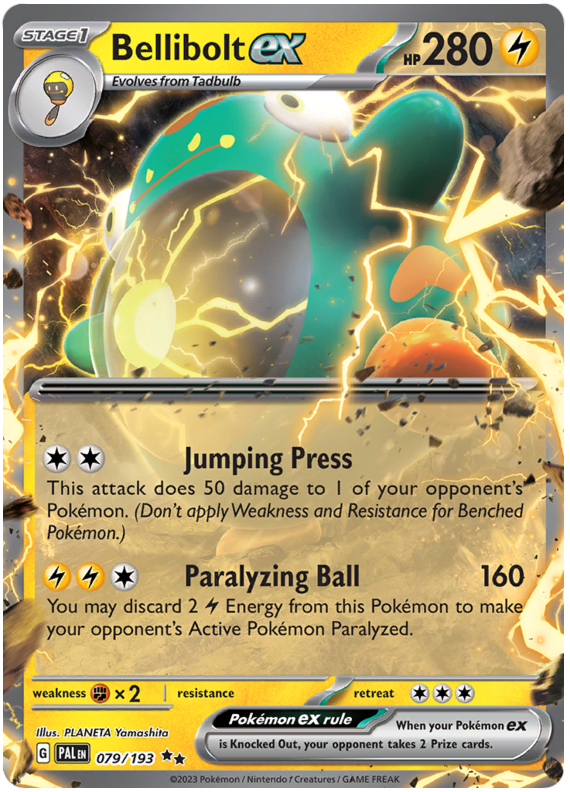 Bellibolt-ex - Evoluzioni a Paldea 079/193 [ Italiano ]