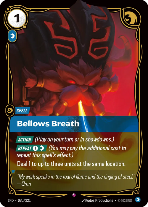 Bellows Breath (RARE) [ Inglese / Cinese Semplificato ]