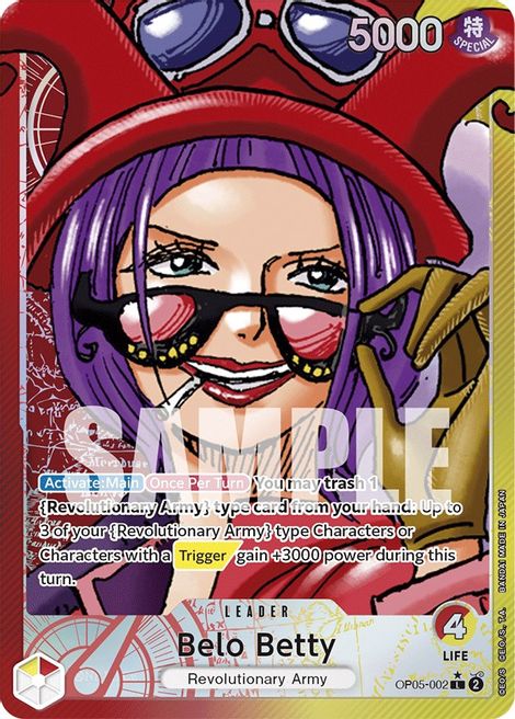 Belo Betty OP05-002 [ Inglese / Giapponese / Francese / Cinese Semplificato ]