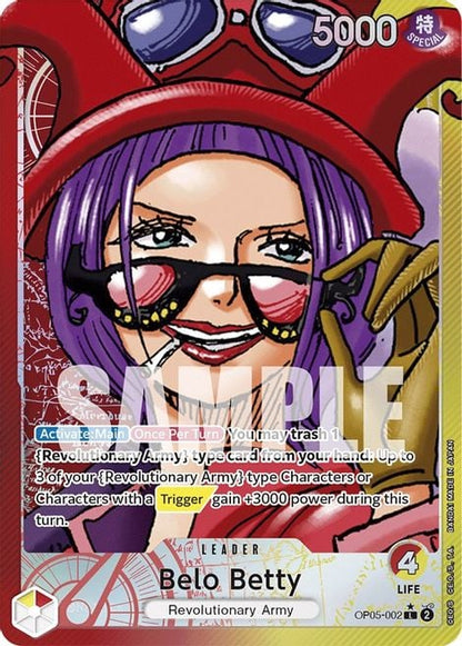 Belo Betty OP05-002 [ Inglese / Giapponese / Francese / Cinese Semplificato ]