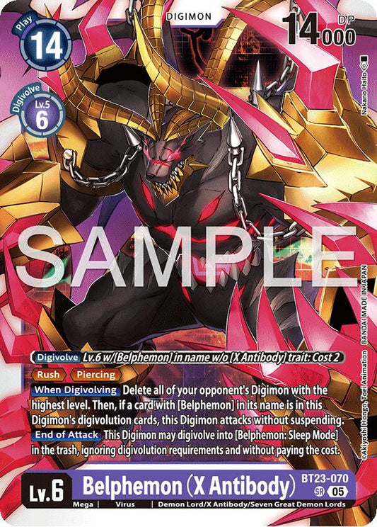 Belphemon BT23-070 [ Inglese / Giapponese ]