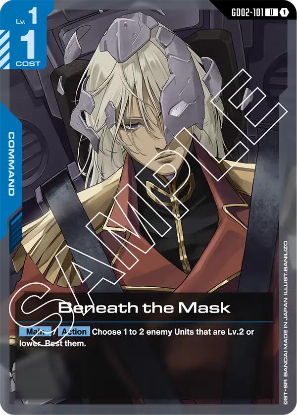 Beneath the Mask GD02-101 [ Inglese / Giapponese ]