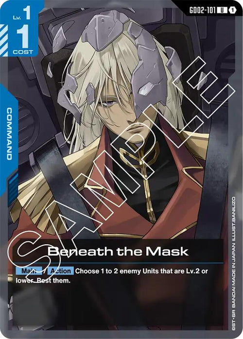Beneath the Mask GD02-101 [ Inglese / Giapponese ]