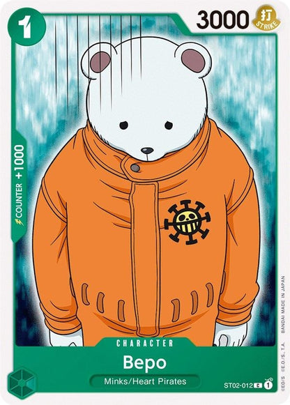 Bepo ST02-012 [ Inglese / Giapponese / Francese / Cinese Semplificato ]