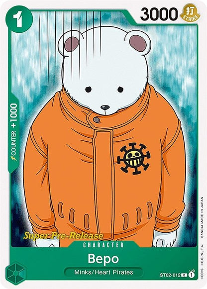 Bepo ST02-012 [ Inglese / Giapponese / Francese / Cinese Semplificato ]