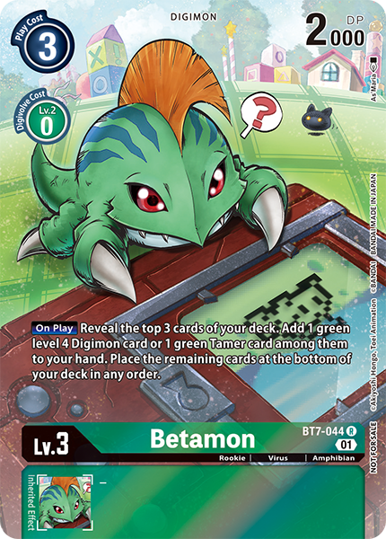 Betamon BT7-044 [ Inglese / Giapponese ]