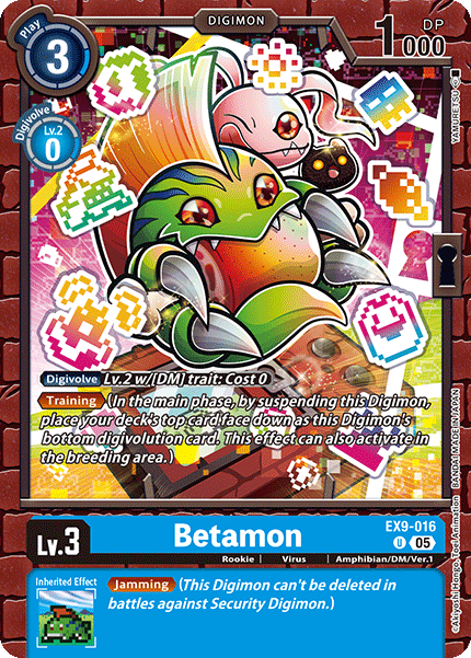 Betamon EX9-016 [ Inglese / Giapponese ]