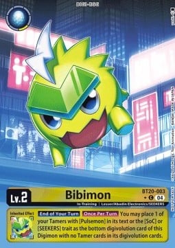 Bibimon BT20-003 [ Inglese / Giapponese ]