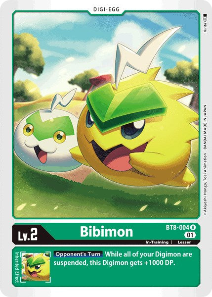 Bibimon BT8-004 [ Inglese / Giapponese ]