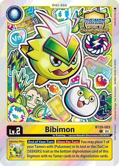 Bibimon BT20-003 [ Inglese / Giapponese ]