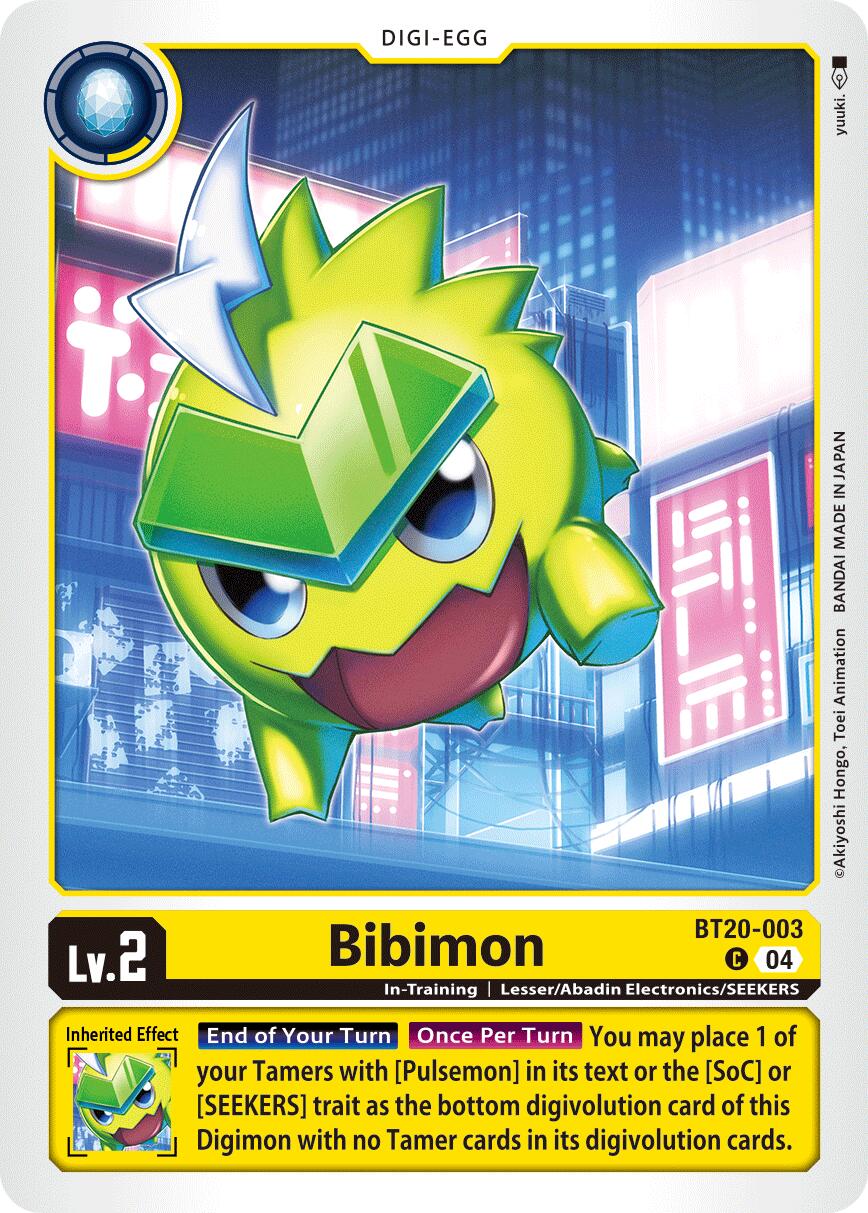 Bibimon BT20-003 [ Inglese / Giapponese ]