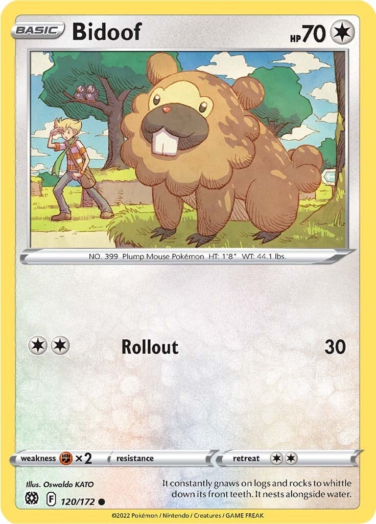 Bidoof - Astri Lucenti 120/172 [ Italiano / Inglese ]