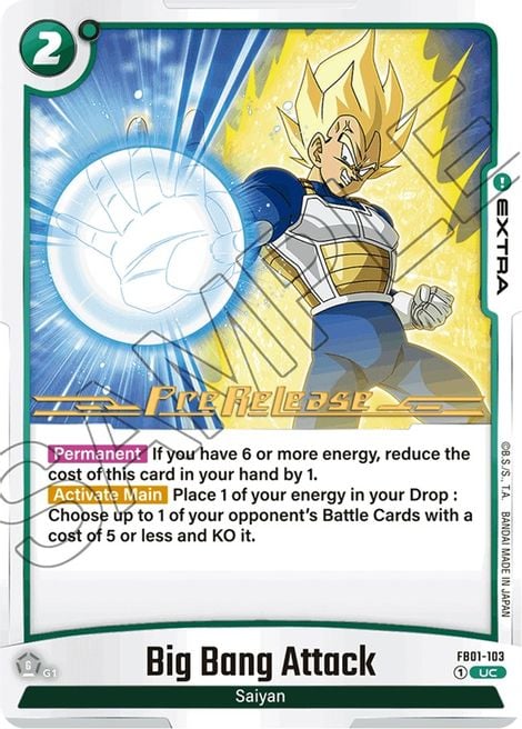 Big Bang Attack FB01-103 [ Inglese / Giapponese ]