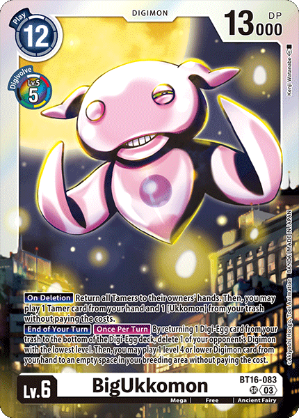 BigUkkomon BT16-083 [ Inglese / Giapponese ]