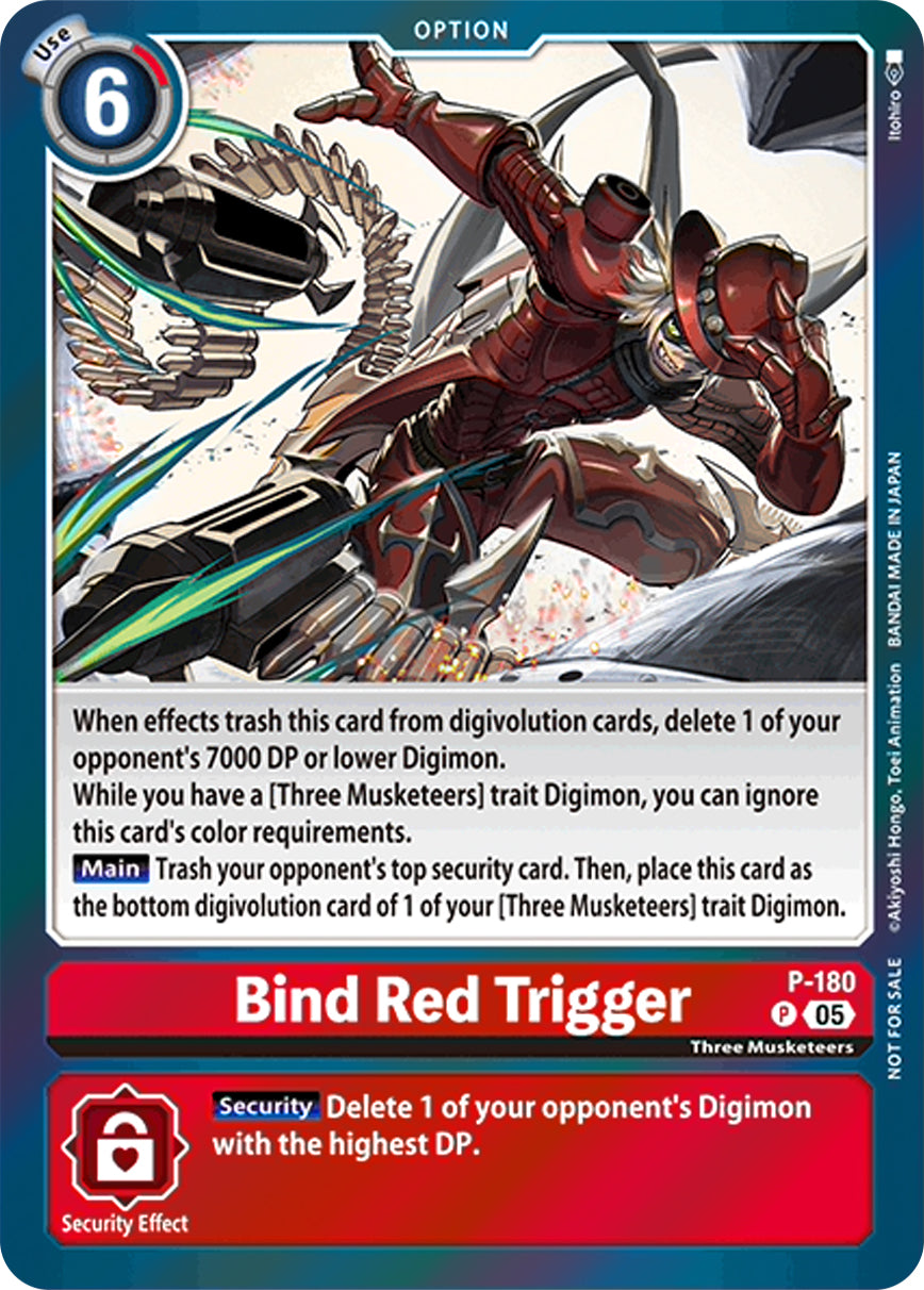 Bind Red Trigger P-180 [ Inglese / Giapponese ]