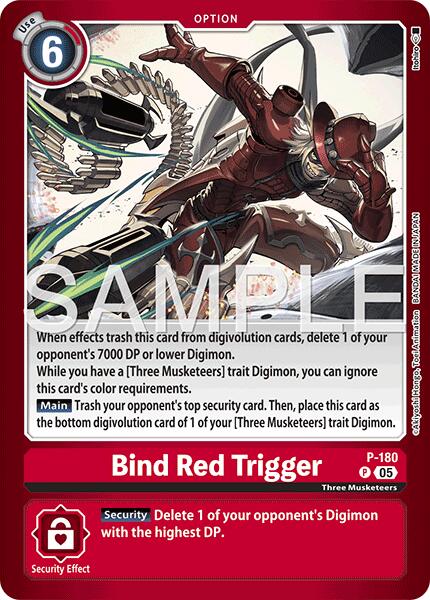 Bind Red Trigger P-180 [ Inglese / Giapponese ]