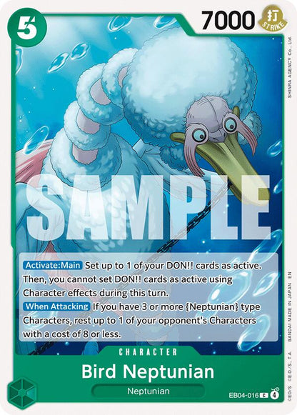Bird Neptunian EB04-016 [ Inglese / Giapponese / Francese / Cinese Semplificato ]
