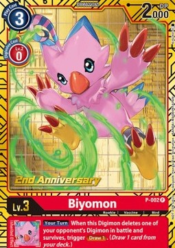 Biyomon P-002 [ Inglese / Giapponese ]