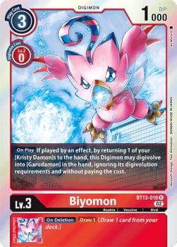 Biyomon BT13-010 [ Inglese / Giapponese ]