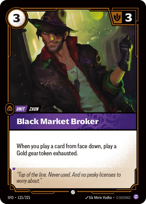 Black Market Broker (Common) [ Inglese / Cinese Semplificato ]