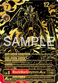 AA - Gold Ex 10 Extra Booster Sinister Order - EX10