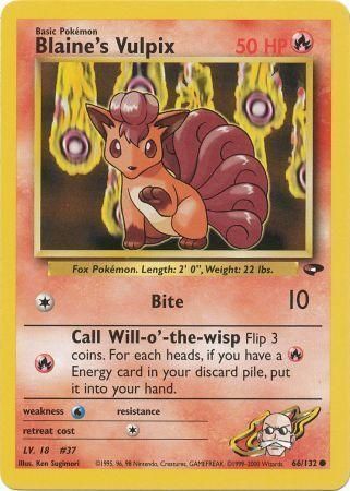 Blaine's Vulpix - Gym Challenge 66/132 [ Inglese ]