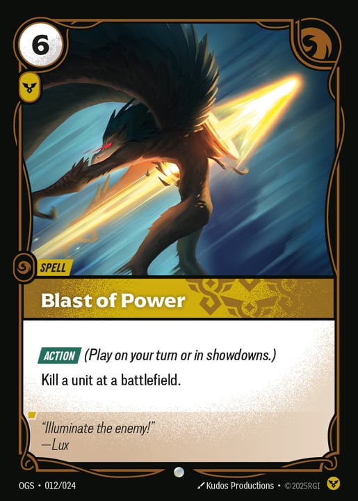 Blast of Power [ Inglese / Giapponese / Cinese Semplificato ]