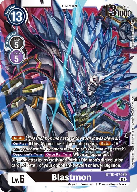 Blastmon BT10-070 [ Inglese / Giapponese ]