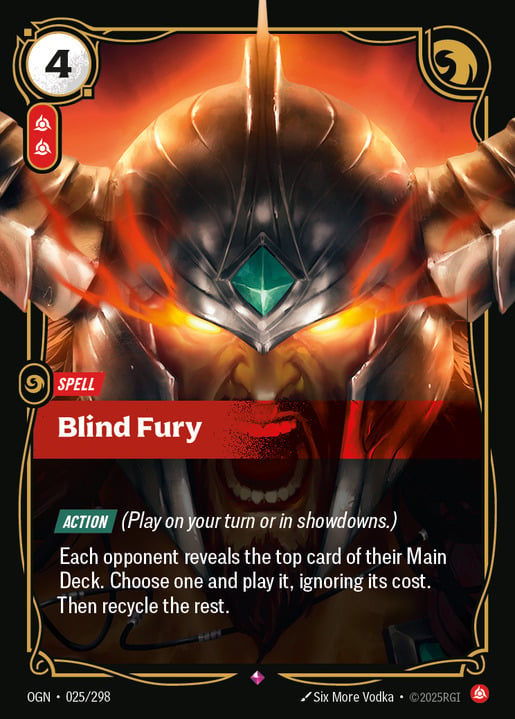 Blind Fury [ Inglese / Giapponese / Cinese Semplificato ]