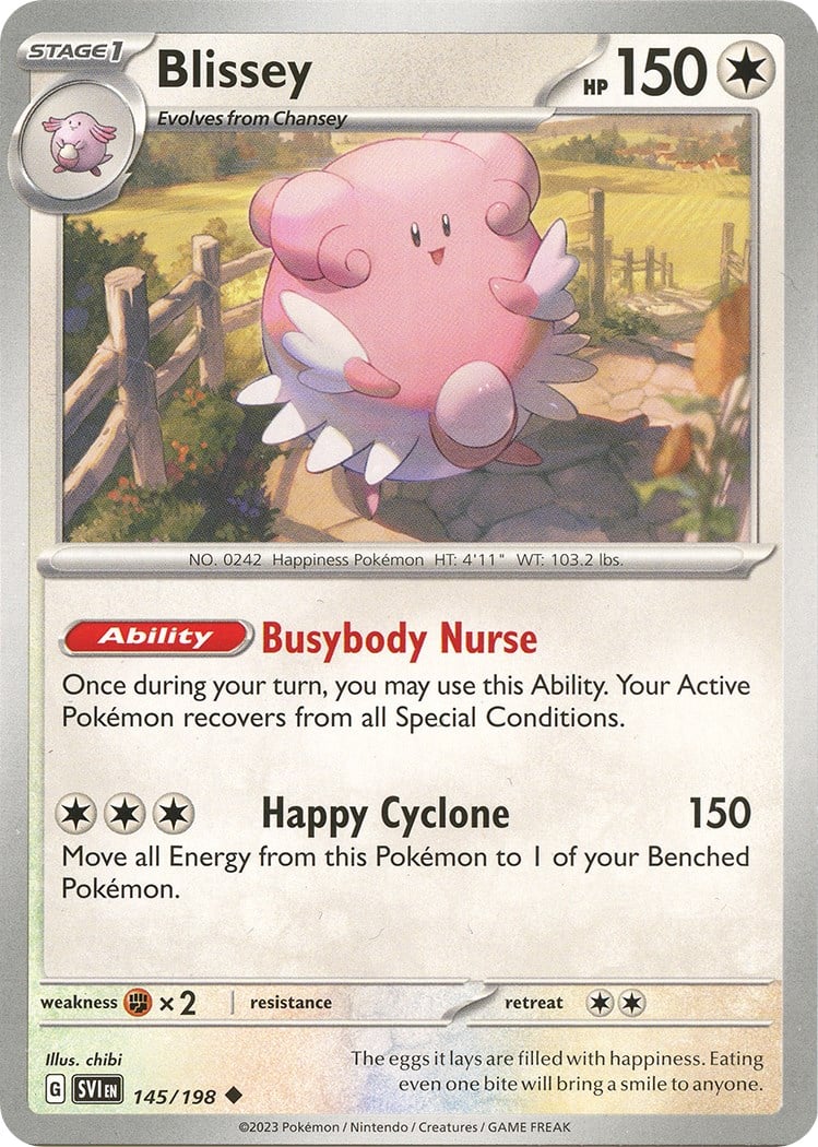 Blissey - Scarlatto e Violetto 145/198 [ Italiano ]