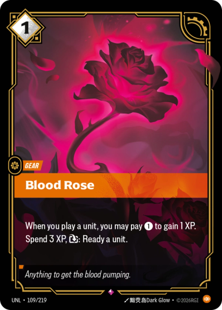 Blood Rose (RARE) [ Inglese / Cinese Semplificato ]