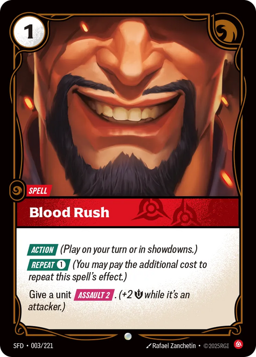 Blood Rush (Common) [ Inglese / Cinese Semplificato ]