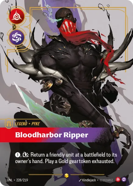 Pyke - Bloodharbor Ripper (RARE) [ Inglese / Cinese Semplificato ]