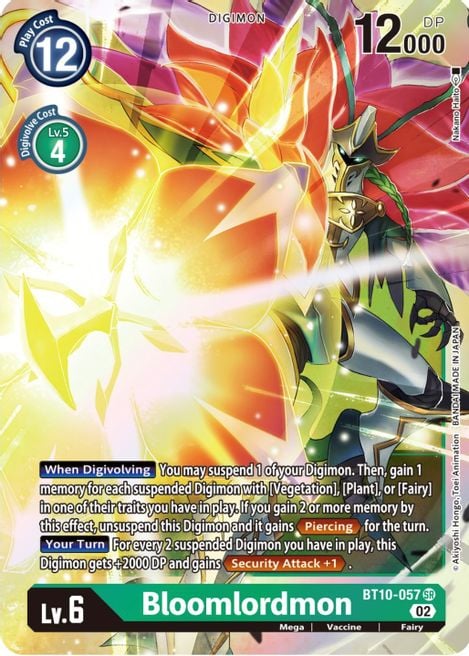 Bloomlordmon BT10-057 [ Inglese / Giapponese ]