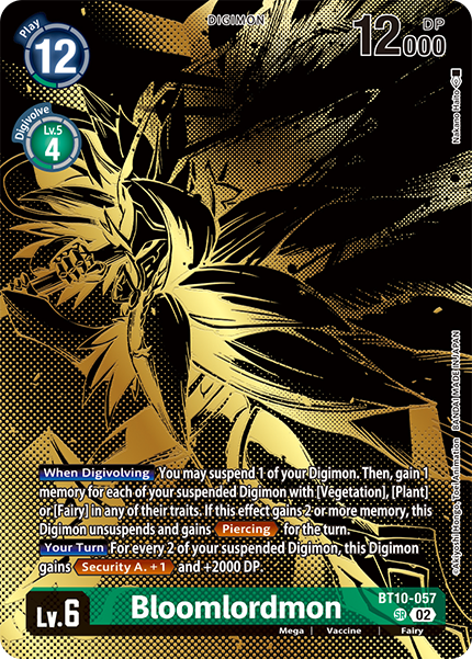 Bloomlordmon BT10-057 [ Inglese / Giapponese ]