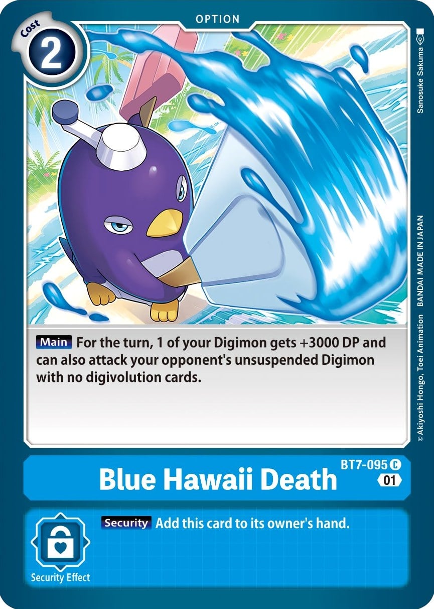 Blue Hawaii Death BT7-095 [ Inglese / Giapponese ]