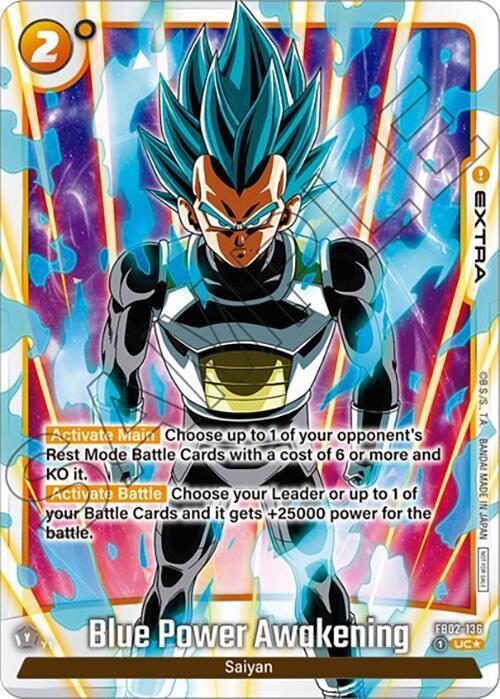 Blue Power Awakening FB02-136 [ Inglese / Giapponese ]