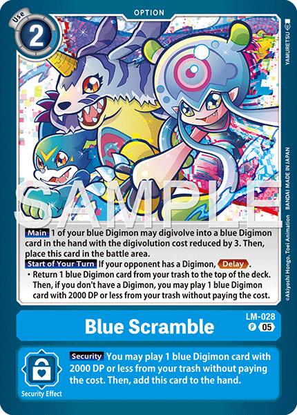 Blue Scramble LM-028 [ Inglese / Giapponese ]