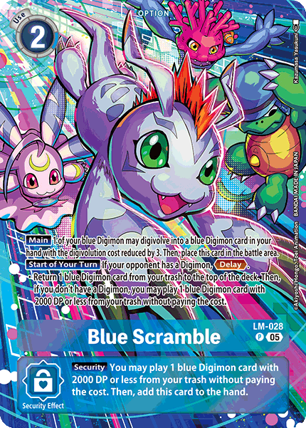 Blue Scramble LM-028 [ Inglese / Giapponese ]